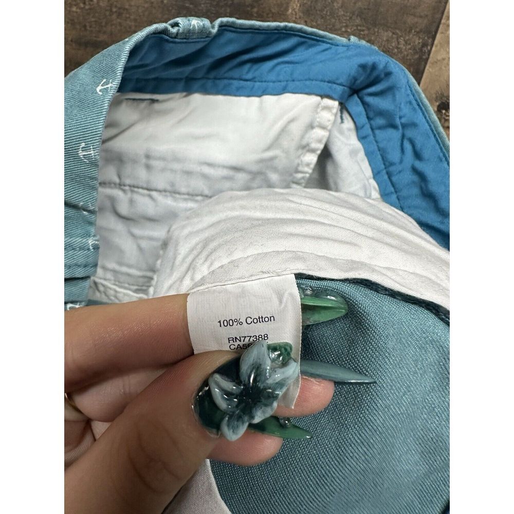 J. Crew‎ Men's Reade Anchor Print Shorts Size 32W - Picture 3 of 4